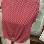 Purple Snow Striped Crop Top Photo 2