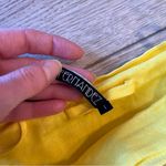 Lisa Marie Fernandez Yellow Linen Ric Rac Sleeveless Maxi Dress Size 1 (2) Photo 3