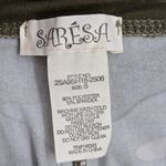 Saresa Green Camo Army Biker Running Yoga Shorts Bottoms Pants Small Photo 3