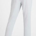 Banana Republic Scuba Knit Commuter Slim Pleated Pants In Silver Grey Photo 1