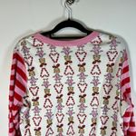 Hanna Andersson The Grinch Candy Cane Character Long Sleeve Pajama Top Women XXL White Photo 6