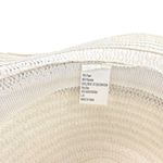 White Paper Straw Panama Fedora Sun Hat White Photo 10