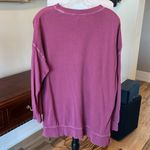 Old Navy Vintage Red Comfy Cotton Oversized Lightweight Sweatshirt Mens Womens Photo 8