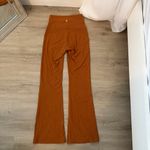Lululemon Groove Super High Rise Flared Pant Nulu Size 4 Butternut Brown Photo 7