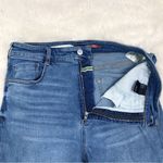 Pilcro High Rise Cigarette Jean Slim Straight Leg High Waist Raw Hem Size 31 Photo 5