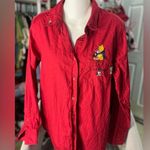 Disney Winnie the Pooh older style button down top Photo 0