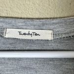 Boutique Purchased Twenty Ten Soft Camo Print Crewneck Sweatshirt Size Large Gray Photo 5