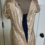 Adrianna Papell Sequin Sheath Dress Size 8 Photo 3