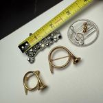 French Horn Musical Instrument, Music Note Brooch Pin Lot Of 4 Photo 3