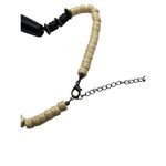 Bohemian Chunky Beaded Pendant Necklace Neutral Earthy‎ Hippie Statement Jewelry Photo 4