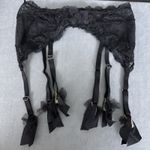 Victoria's Secret 6 Strap Garter Belt RARE! Size XS Small Black Six Straps Photo 0