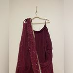 Sani Tani Dhoti Burgundy Skirt Red Size L Photo 4