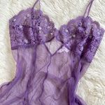 Victoria's Secret Victoria’s Secret Silk Blend Lavender  Slip Photo 1
