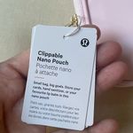 Lululemon  Clippable Nano Pouch - Blissful Pink Photo 6