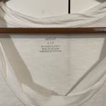 Aerie  White Pocket T-Shirt Relaxed Fit Short Sleeve Casual Womens Top‎ Photo 2