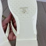 Tory Burch Studded Jelly Flip Flop Thong Sandals 11 Ivory/Cream $128 Photo 6