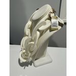 Natasha Couture Necklace 24" Chunky Lucite Oval Link Strand Ivory NWT Photo 1