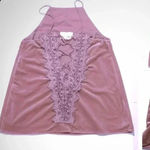 DO+BE Velvet lace‎ back tank Sz S Photo 0