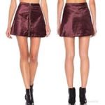 Free People  Funkytown One and Only Skirt in Wine Photo 1