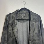 Rachel Zoe  Camo Blazer Womens Size M‎ Open Front Long Sleeve Career Jacket Photo 4