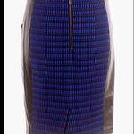 Nanette Lepore leather and wool pencil skirt Photo 1