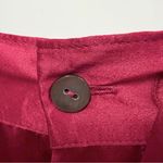 100% silk red pants tie waist silk sleepwear luxurious size medium Photo 5