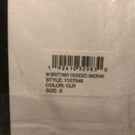 UGG  BRITTANY HOODED Sheer ANORAK White S NWT Rain Festival Stay Dry Tailgating Photo 5