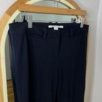 Diane Von Furstenberg  navy straight leg dress pants Photo 5