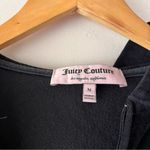 Juicy Couture  Black‎ Velour Bling Zip Hoodie From 2012 Made In U.S. SIZE MEDIUM Photo 8