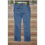BKE Stella Jeans Women 27x30 27R Blue Light Wash Low Rise Bootcut Straight Leg Photo 3