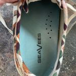 Seavees  Monterey Platform Low Top Sneakers Plaid Checkered Multi Color size 7.5 Photo 6