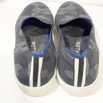 ROTHY'S 'The Sneaker' Size 10.5 Black & Gray Camo Knit Slip On Flats Photo 3
