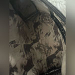 Junior Drake‎ Metallic Leather Round Pouch Cosmetic Bag Clutch Photo 9