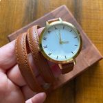 •Feral woman’s wrap around wristwatch• Tan Photo 1