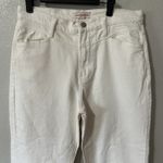 Lucky Brand 90s Loose High Rise Crop Jeans Womens Size 10/30 White Ivory Denim Photo 1
