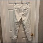 Nautica  Pants Womens 12 White Twill Chino‎ Tencel Ankle Trouser Casual Nautical Photo 4