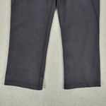 Lululemon Womens Gather Crow Yoga Leggings 4 Black Crop Split Wide Leg Capri Photo 6