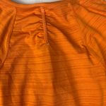 Athleta size small base layer Vibrant Orange Long Sleeve Top running outdoor col Photo 8