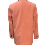 Everlane Peachy The Tencel Oversized Padded Shoulder Collared Blazer Jacket Photo 1