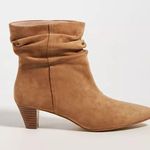 NWOB Anthropologie Silent D Tach Slouchy Suede Ankle Boots Sz 37 (6.5) Brown Photo 12