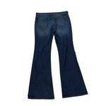 New York And Company Low Rise Super Flare Jeans Size 10 Like New Photo 2