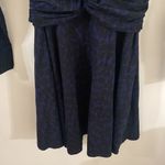 Whistles Celestine Animal Print Jersey Twist at Waist Dress size 4 Black Photo 7