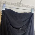 Marina Black Strapless Beaded Midi Dress Formal Size Small Photo 6