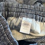 Talbots Pants Womens 2 Petite Linen Wide Leg Casual Blue White Striped beach Photo 8