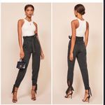 Reformation Avalon Pant Size 0 PETITE Black Photo 1
