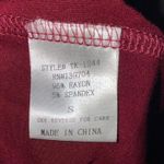 Moon & Sky Embroidered boho sleeveless keyhole back tank burgundy size small Purple Photo 4