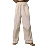 Anthropologie  Moon River Drawstring Pants Cream Size L NEW Photo 11