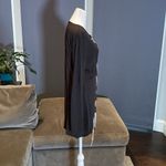 Women’s Black Long Sleeve Sexy Top/Dress with Chain Closure Size XL NEW Black Photo 4