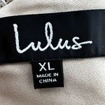 Lulus All of My Heart Skater Dress Lace V-neck Fit & Flare Mini Lined White XL Photo 2