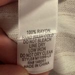 Faith and joy  Striped Blouse - Cream and Brown Photo 3